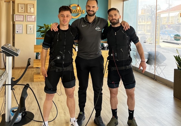 Οι ποδοσφαιριστές της ΑΕΛ Δημήτρης Μαυριάς και Αλέξανδρος Νικολιάς μας εμπιστεύτηκαν για την εκγύμναση τους