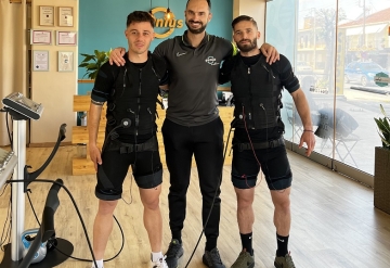 Οι ποδοσφαιριστές της ΑΕΛ Δημήτρης Μαυριάς και Αλέξανδρος Νικολιάς μας εμπιστεύτηκαν για την εκγύμναση τους